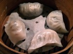 mushroom and truffle dumplings at opium