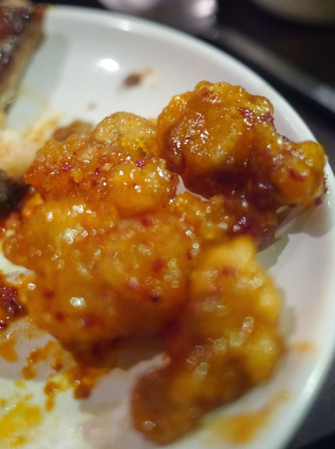 sweet and sour chicken at jingogae