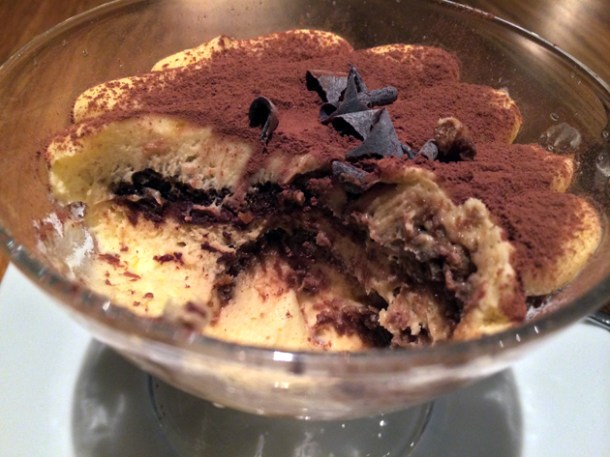 tiramisu layers at in parma