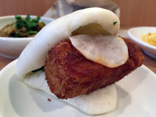 fried daikon bao at bao soho