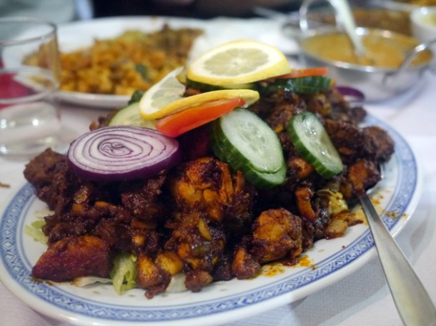 devilled meat special at apollo banana leaf
