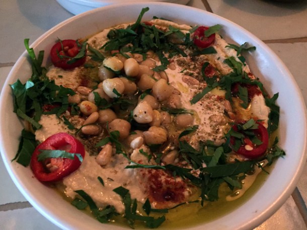 hummus at berber and q