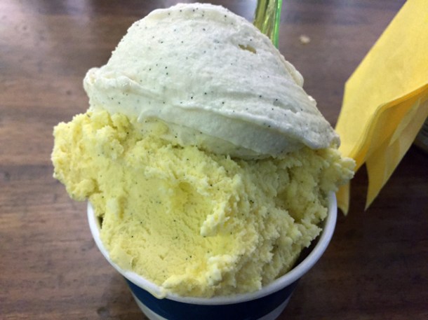 saffron gelato and crema 101 gelato from gelupo at vico