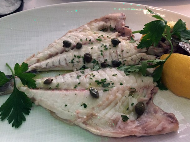 sea bream at milos london