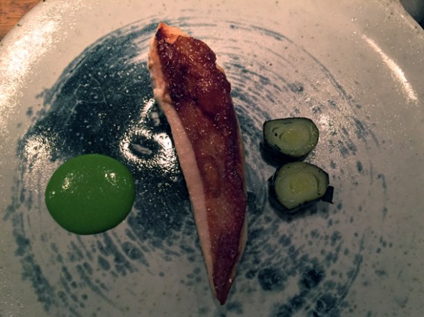 chicken with leeks at nobelhart and schmutzig