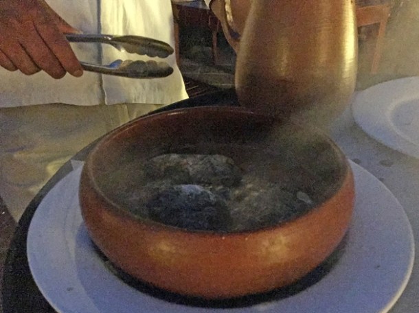 stone seafood soup at casa oaxaca