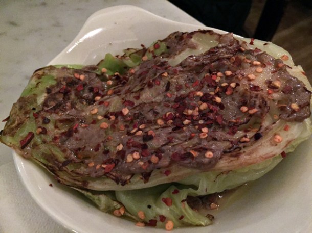 anchovy and chilli cabbage hill and szrok pub