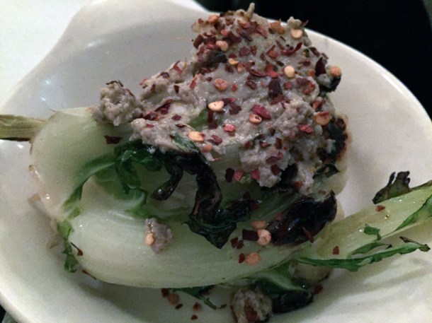 anchovy cauliflower at hill and szrok pub