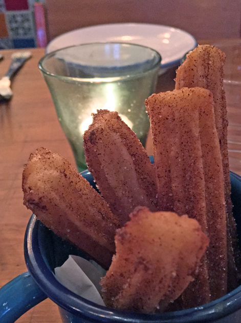 churros at santo remedio shoreditch