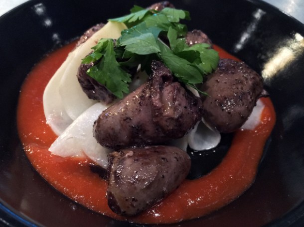 duck hearts at the barbary