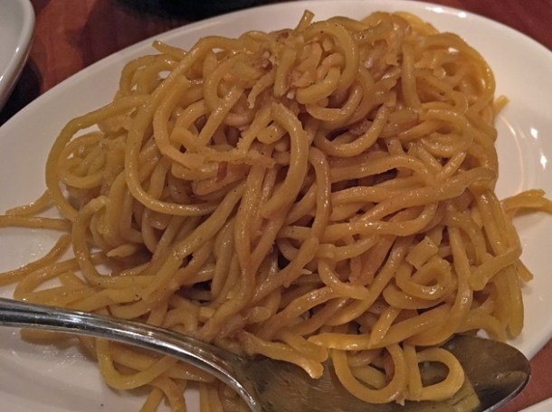 pake noodles at trader vic's