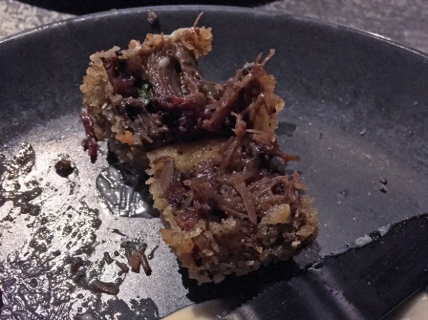 ox cheek croquettes at smokestak