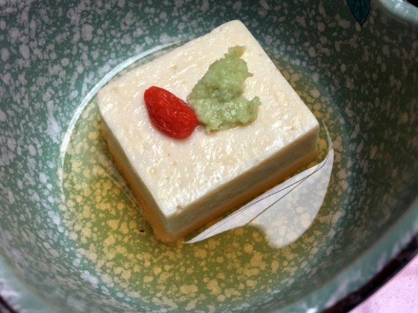 tofu at hotel nakanoshima wakayama