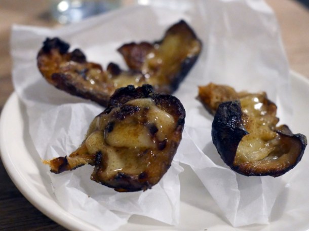 caramelised jerusalem artichokes at lyle's