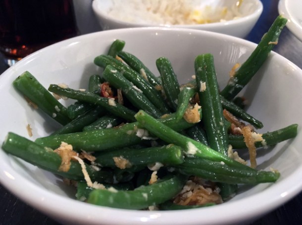 green beans at rick stein barnes
