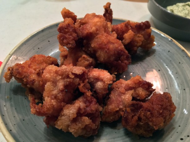 chicken karaage at yamagoya
