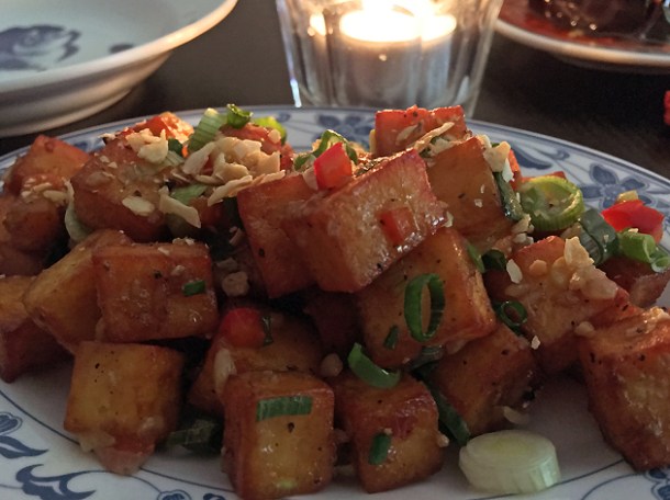 chilly paneer at madame d
