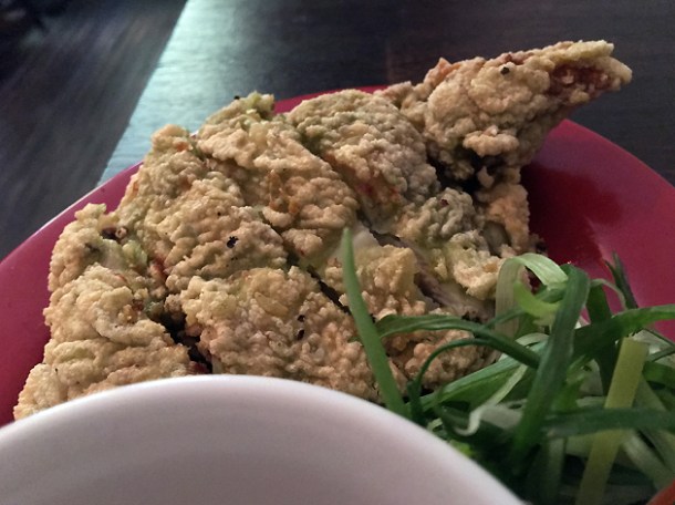 fried chicken at madame d