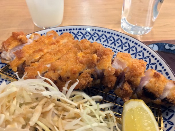 pork tonkatsu at machi-ya
