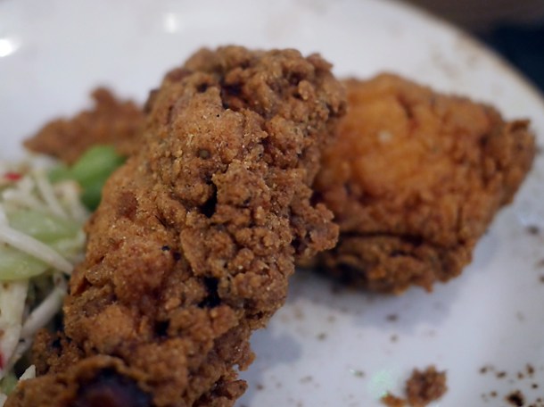 fried chicken at plaquemine lock