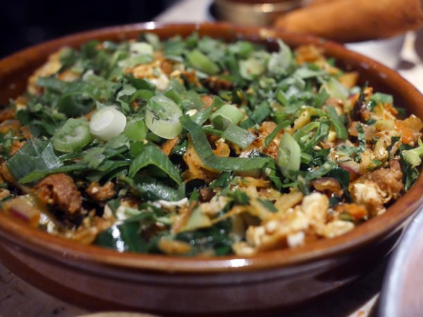lamb kothu roti at hoppers st christopher's place