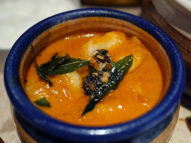 prawn kari at Hoppers st christopher's place