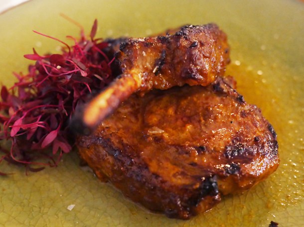 lamb cutlets at santo remedio london bridge