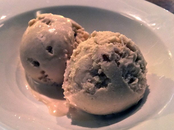 brown bread ice cream at brat