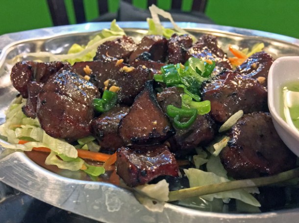 chicken gizzards at mrs le's