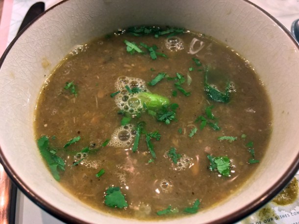 fish soup at lahpet shoreditch