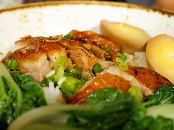 illustrative photo of the roast duck at Baozi Inn London Bridge