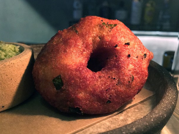 illustrative photo of the lentil doughnuts at Paradise Soho