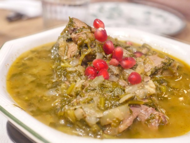 illustrative photo of the lamb stew at The Georgian