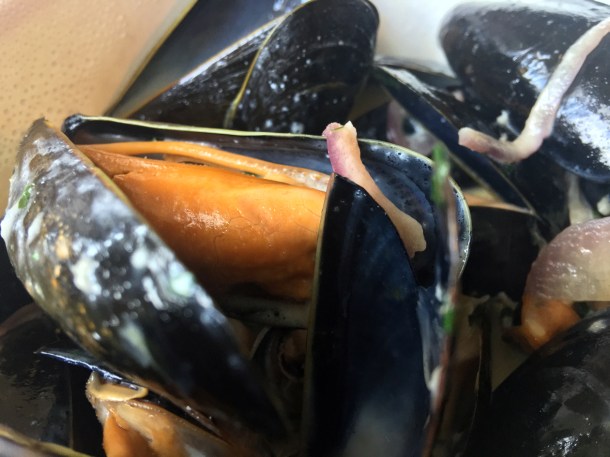 illustrative photo of the takeaway mussels from Searoom St Ives
