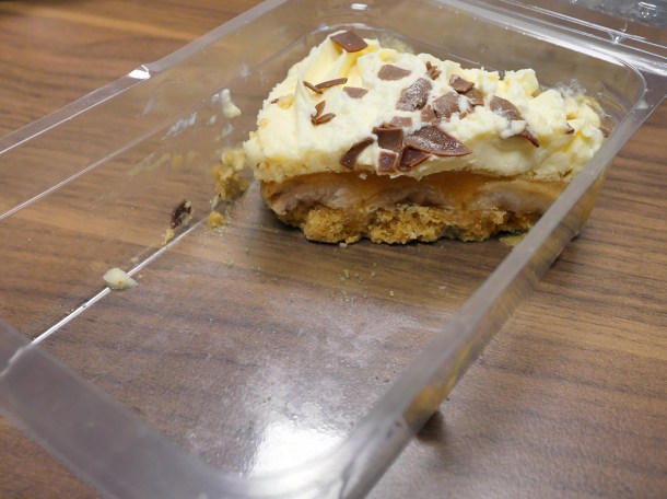 illustrative photo of the Banoffee pie from Veggie Crust