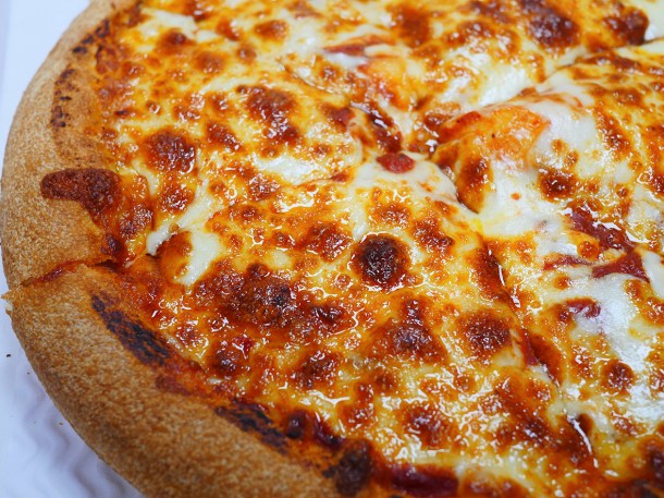 illustrative photo of the cheese and tomato pizza from Pizza 2 Go Southwark