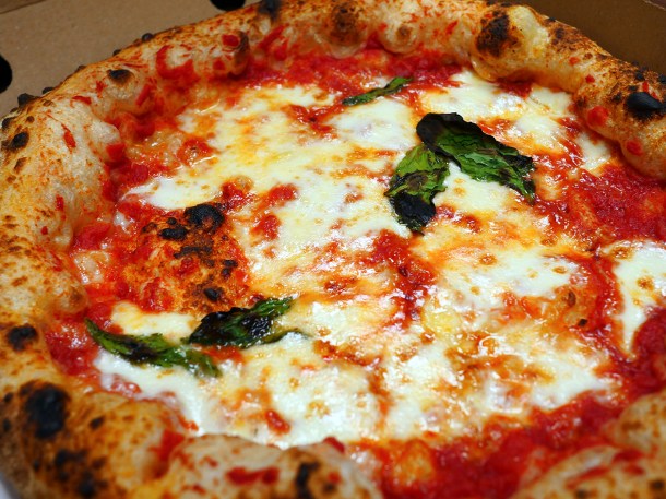 illustrative photo of the margherita from Bon Vino Maltby
