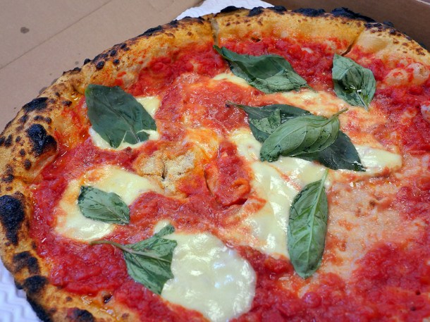 illustrative photo of the margherita from Gordon Ramsay Street Pizza Southwark