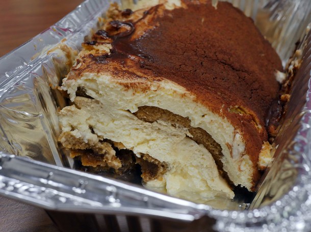 illustrative photo of the tiramisu from Azzurro