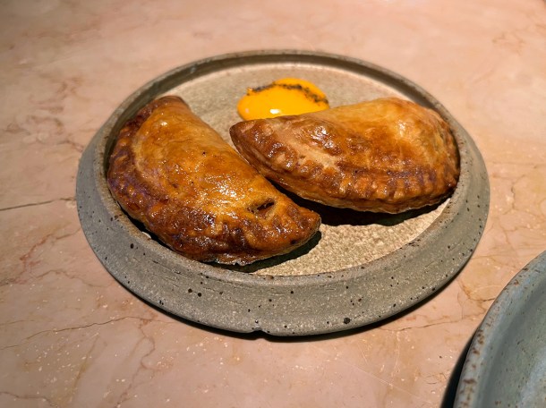 illustrative photo of the beef fataya at Akara