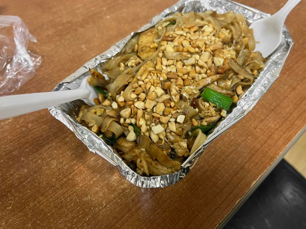 illustrative photo of the pad thai from 7Spices at Grande International Hospital